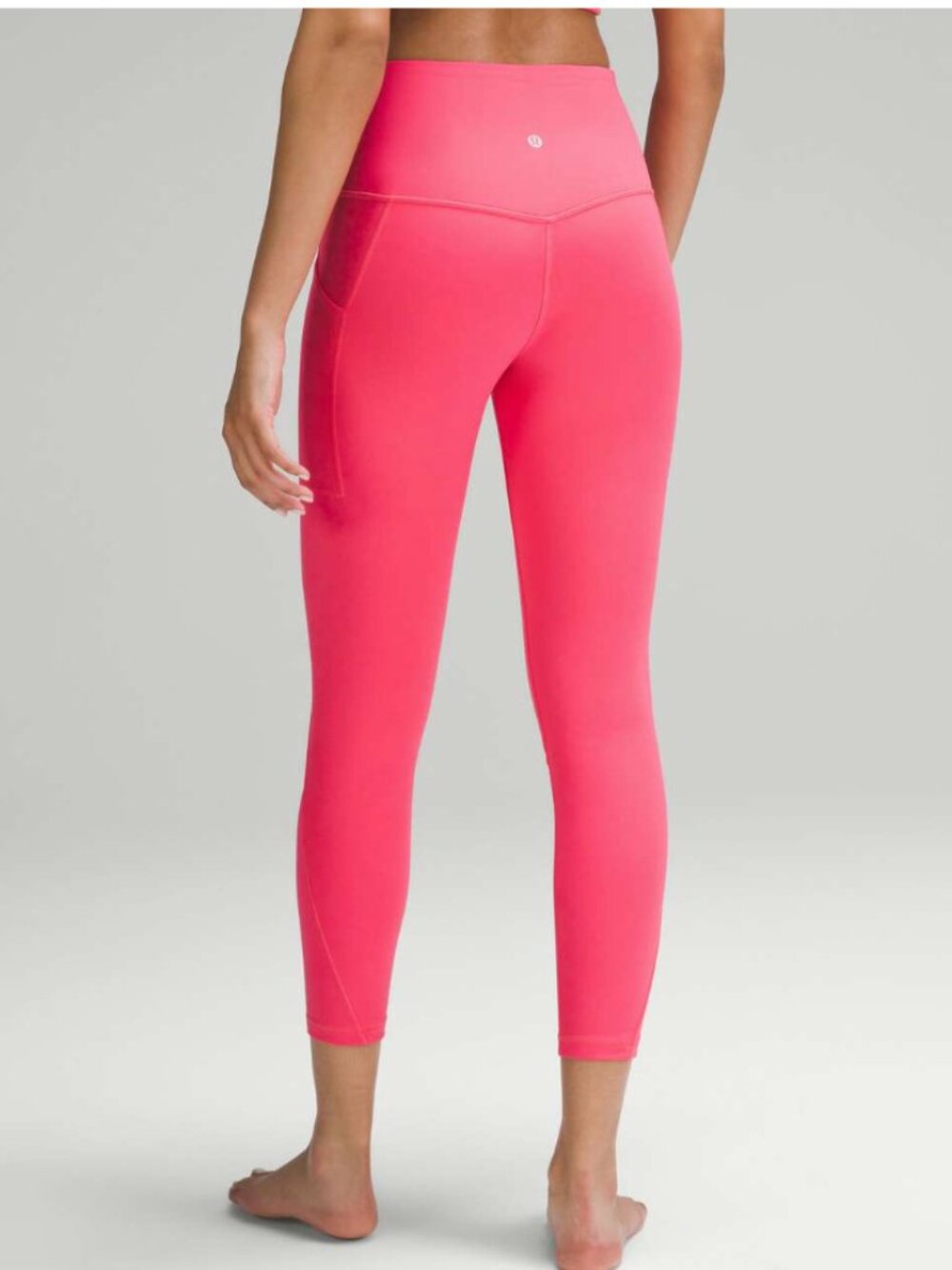 Lululemon Align High-Rise Pant with Pockets 25" Lip Gloss Size 8